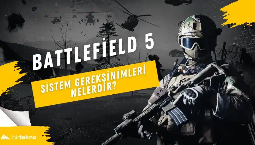 Battlefield 5 Sistem Gereksinimleri